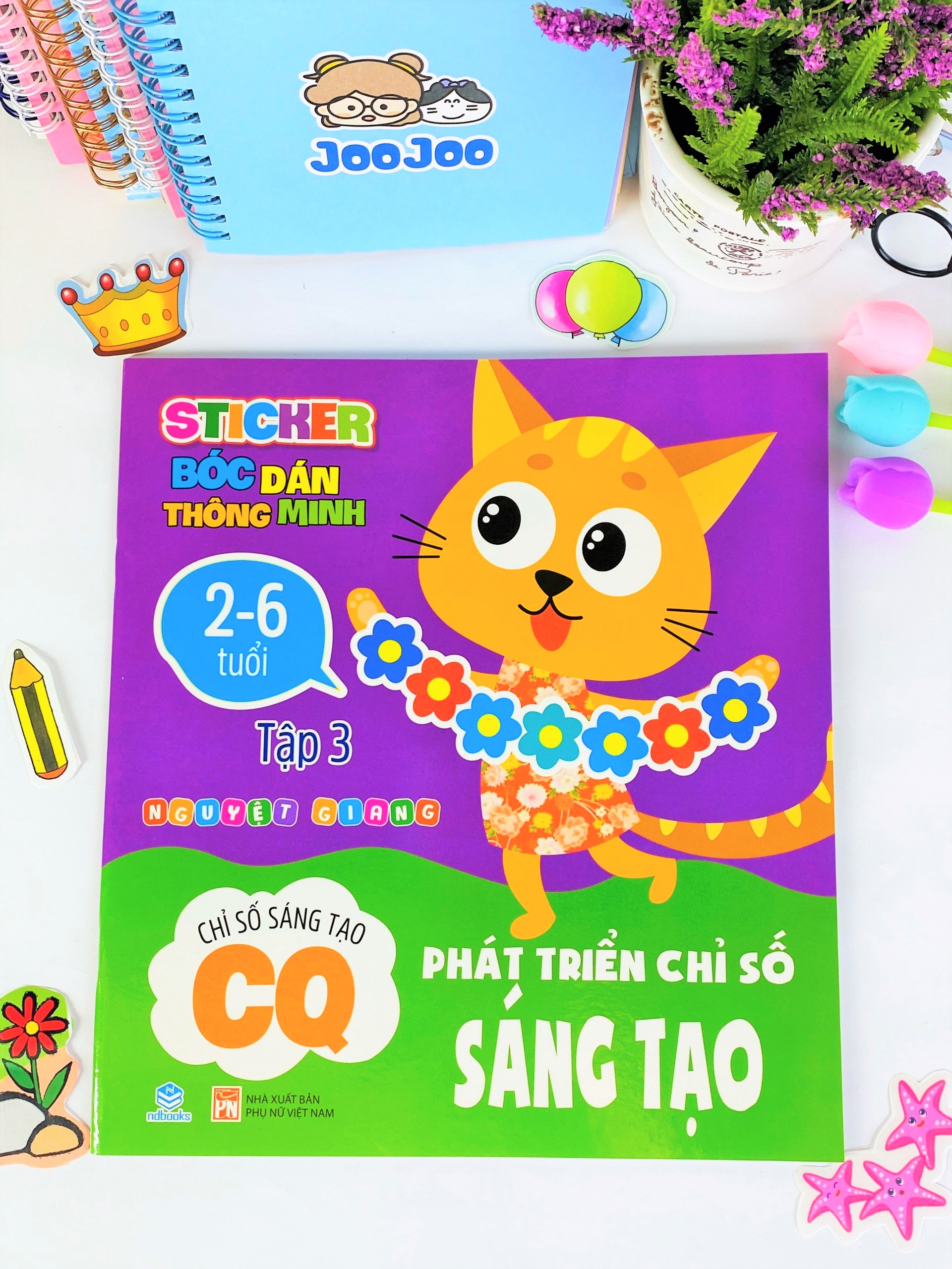 Sticker bóc dán thông minh phát triển chỉ số sáng tạo CQ tập 3