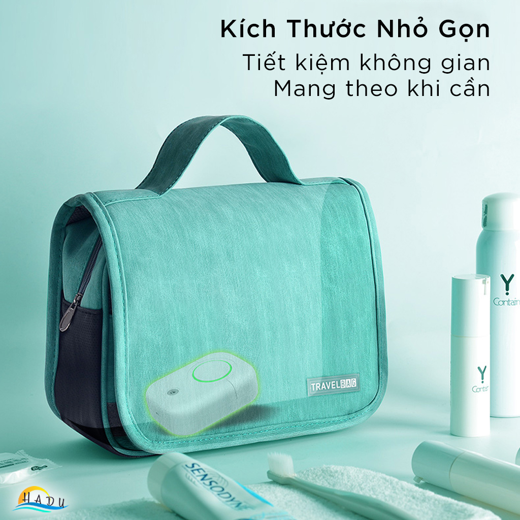 Máy Khử Mùi Nhà Vệ Sinh Phòng Khách Chó Mèo Diệt Khuẩn Ozone Lọc Không Khí Ion Âm Cao Cấp HADU