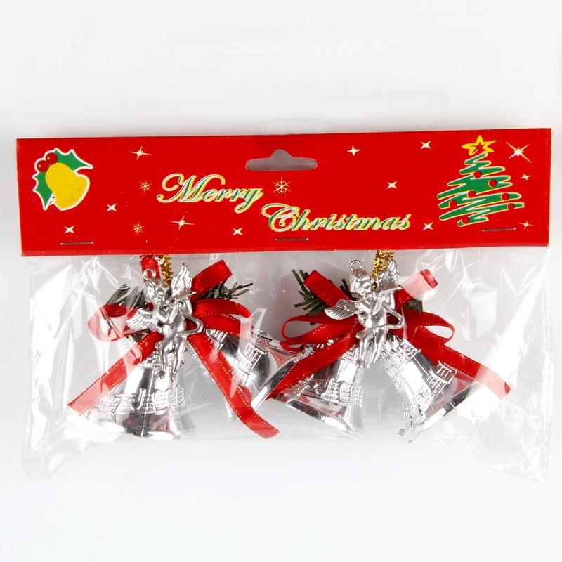 Set 2 cặp chuông đôi thiên thần trang trí noel giáng sinh,Phụ Kiện Trang Trí Giáng Sinh Noel