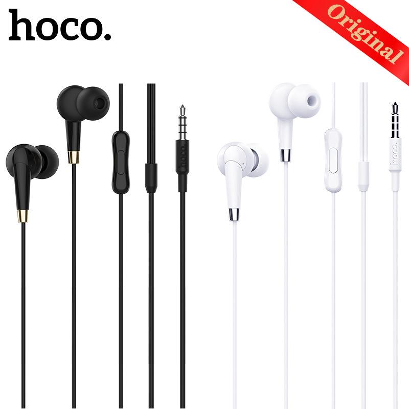 Phong cách mới nhất HOCO hoco M58 phổ thông với tai nghe lúa mì tai nghe điều khiển dây trong tai tai nghe nhạc phổ thông mới chất lượng cao