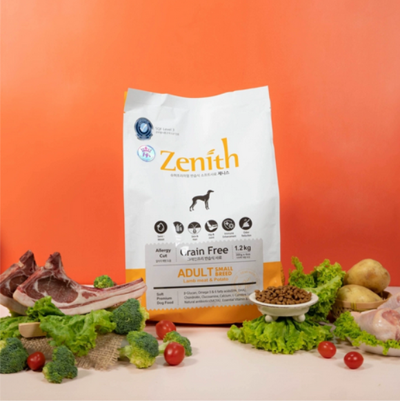 Thức ăn hạt mềm cho chó Zenith | Chó con | Chó trưởng thành | Chó già | Không ngũ cốc | Hỗ trợ miễn dịch | Phát triển xương khớp chắc khoẻ | Chính hãng Hàn Quốc
