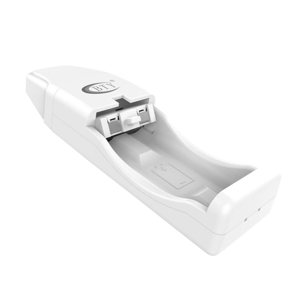 Premium 2 Slot USB Battery Charger For AA AAA Rechargeable NIMH NiCd Battery Grey