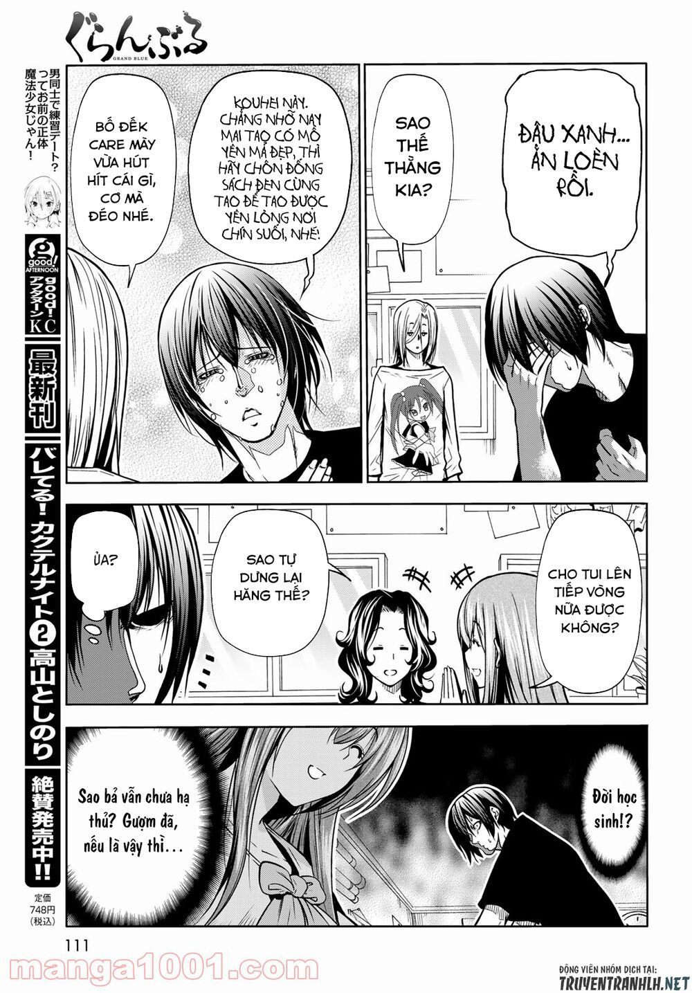 cô gái thích lặn - grand blue chapter 70 22