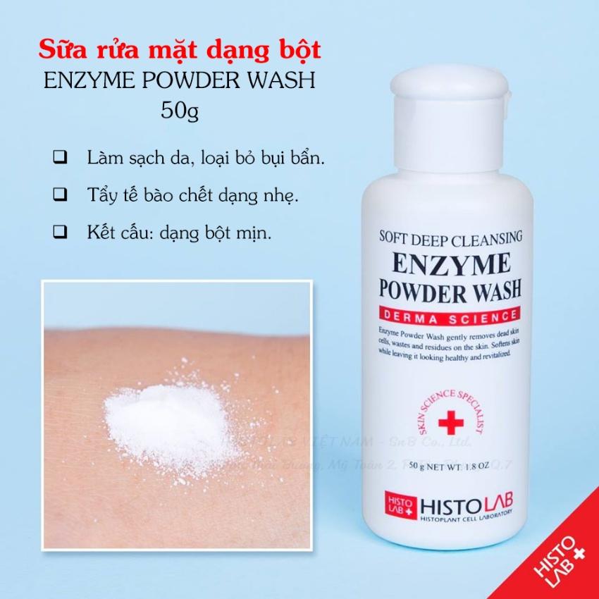 Sữa Rửa Mặt Dạng Bột Histolab Enzyme Powder Wash Làm Sạch Da Tẩy Tế Bào Chết