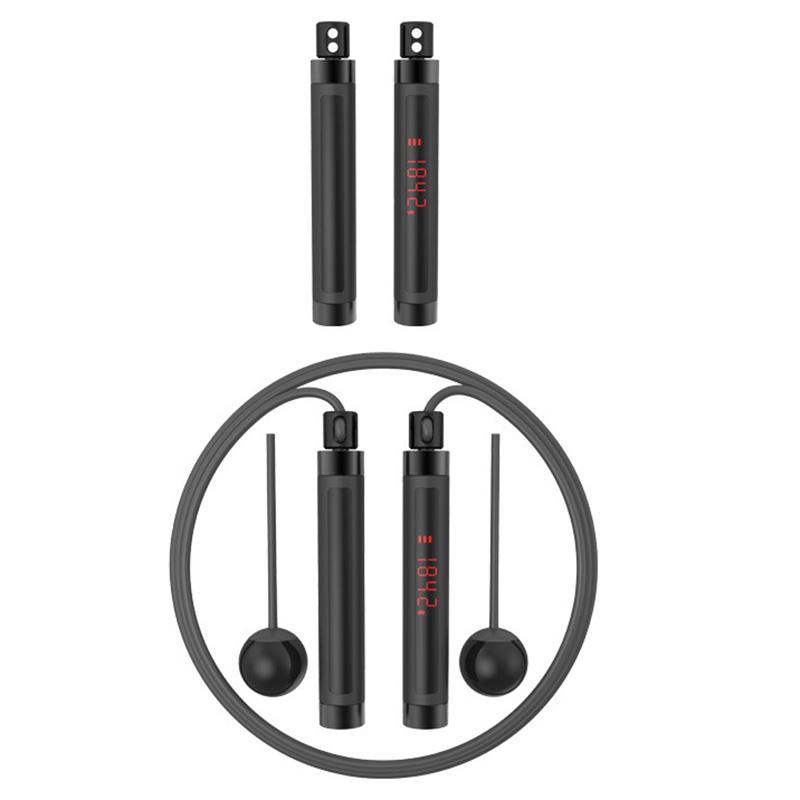 Bluetooth Thông Minh Dây Nhảy Tốc Độ Dây Nhảy Có Thể Điều Chỉnh Kỹ Thuật Số Đếm Dây Kèm Bóng Cho Thể Dục Tập Thể Dục Tập Luyện
