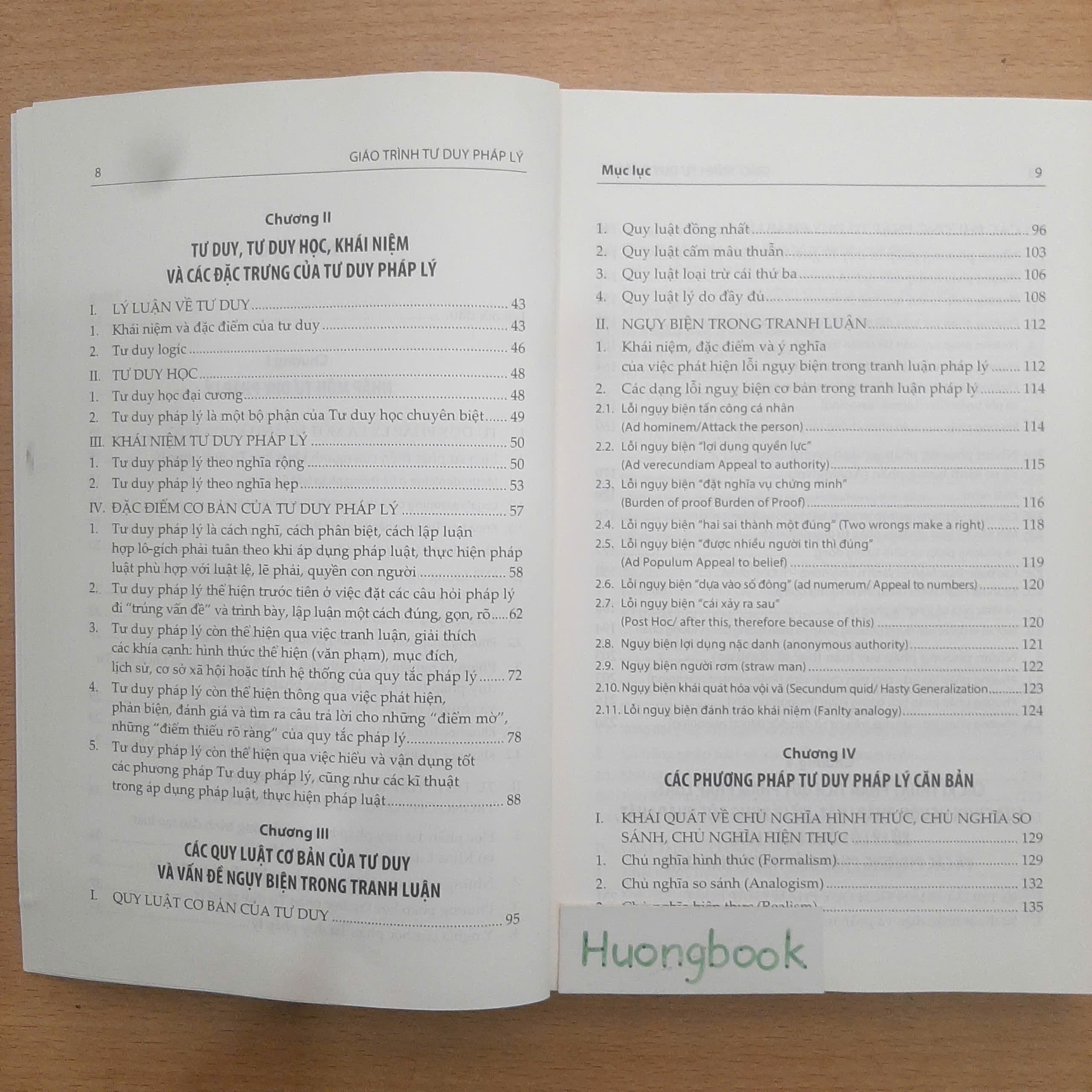 Sách - Giáo trình tư duy pháp lý #huongbook