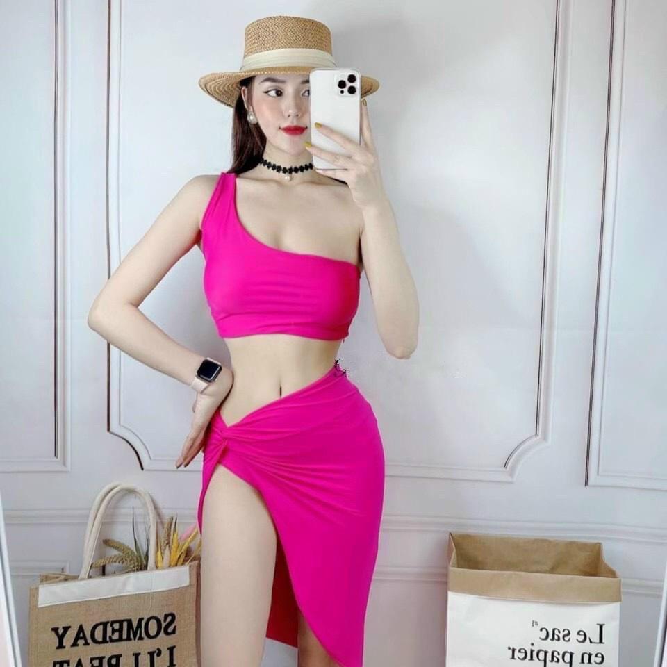 Bikini, Đồ Bơi Đi Biển Hai Mảnh Set 3 Món Đẹp BM-015