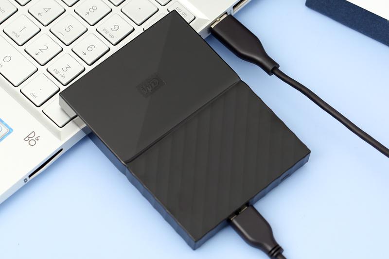 Ổ cứng HDD 1TB WD My Passport Đen - Hàng chính hãng