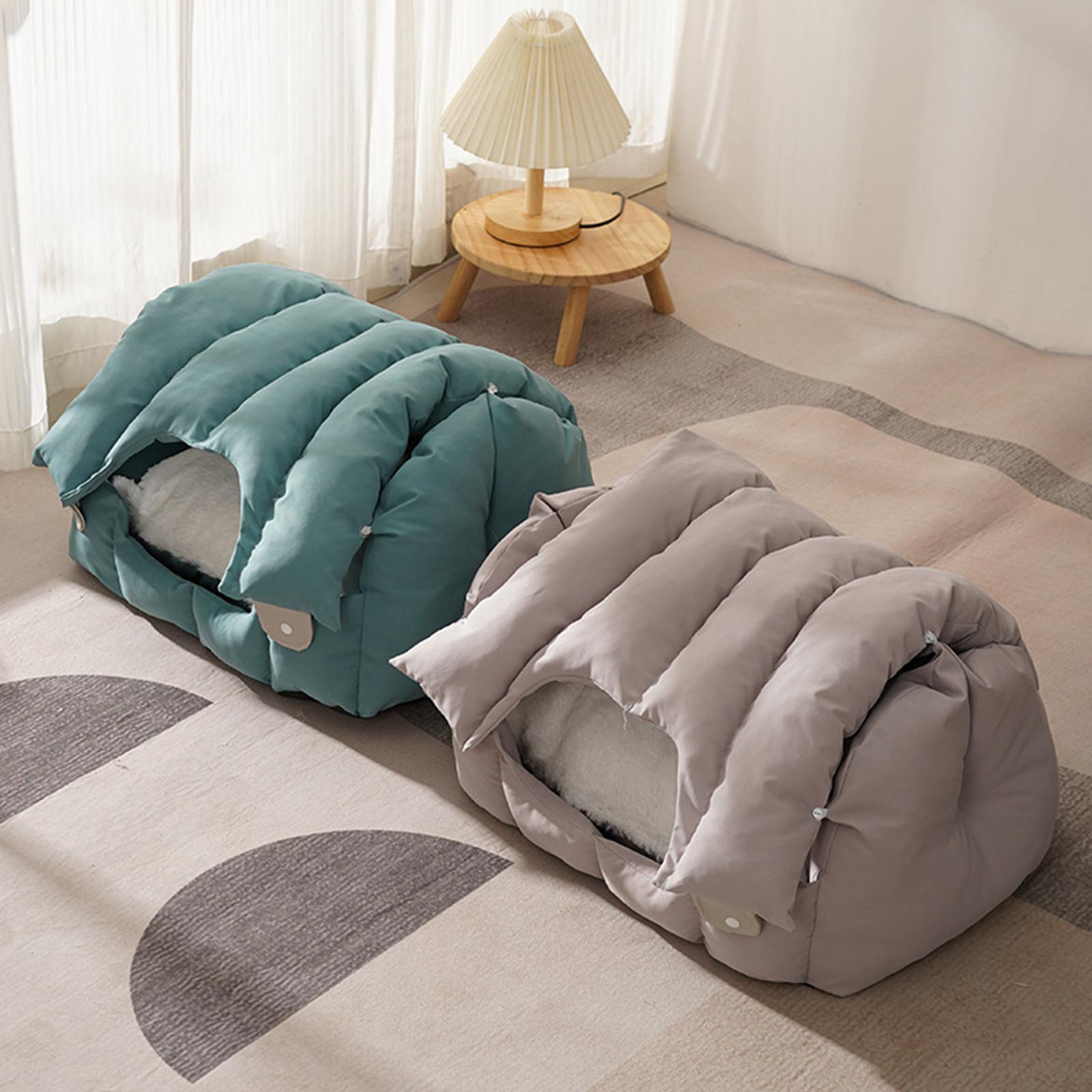 Large Cat Bed, Cushion Sleeping Bed Nest Supplies for Small Medium Dog Small Cats