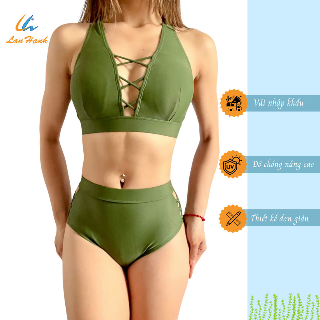 Bộ Bơi Nữ Hai Mảnh Sịp 20063 Lan Hạnh