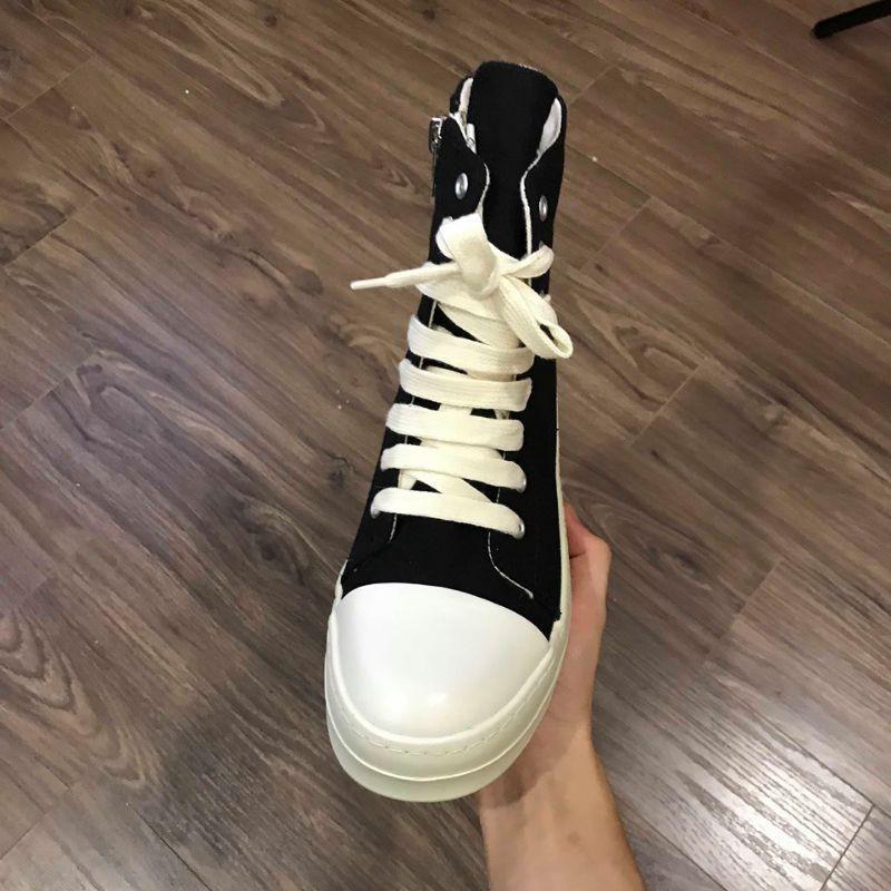 Giày thể thao rick Owens cổ cao full size nam nữ 36-43