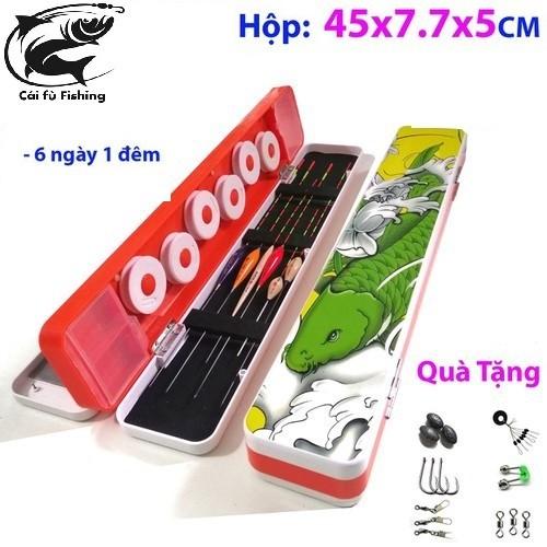 Hộp Phao Đa Năng,Hộp Phao Cá Chép Đựng Phao Câu Đài + Tặng Kèm Phụ Kiện