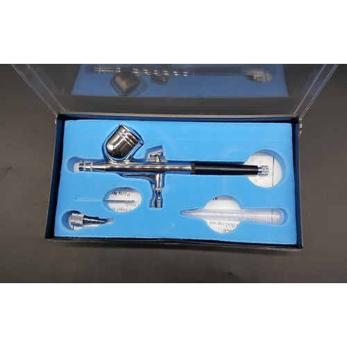 Súng Phun Sơn Airbrush HD-130 cầm tay sơn xe máy ô tô, da giày, vẽ áo, tường