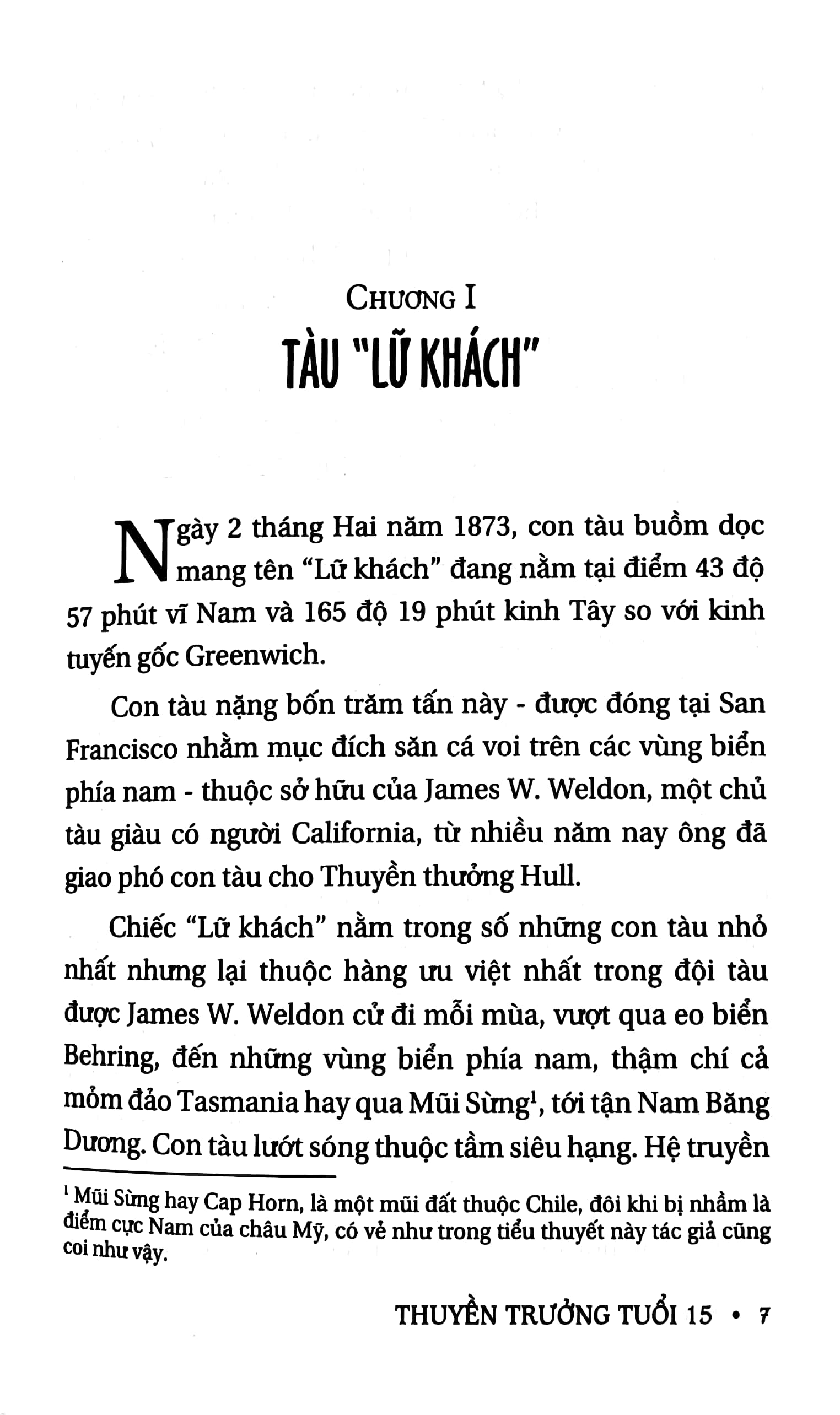 Sách - Thuyền trưởng tuổi 15 - 2H Books