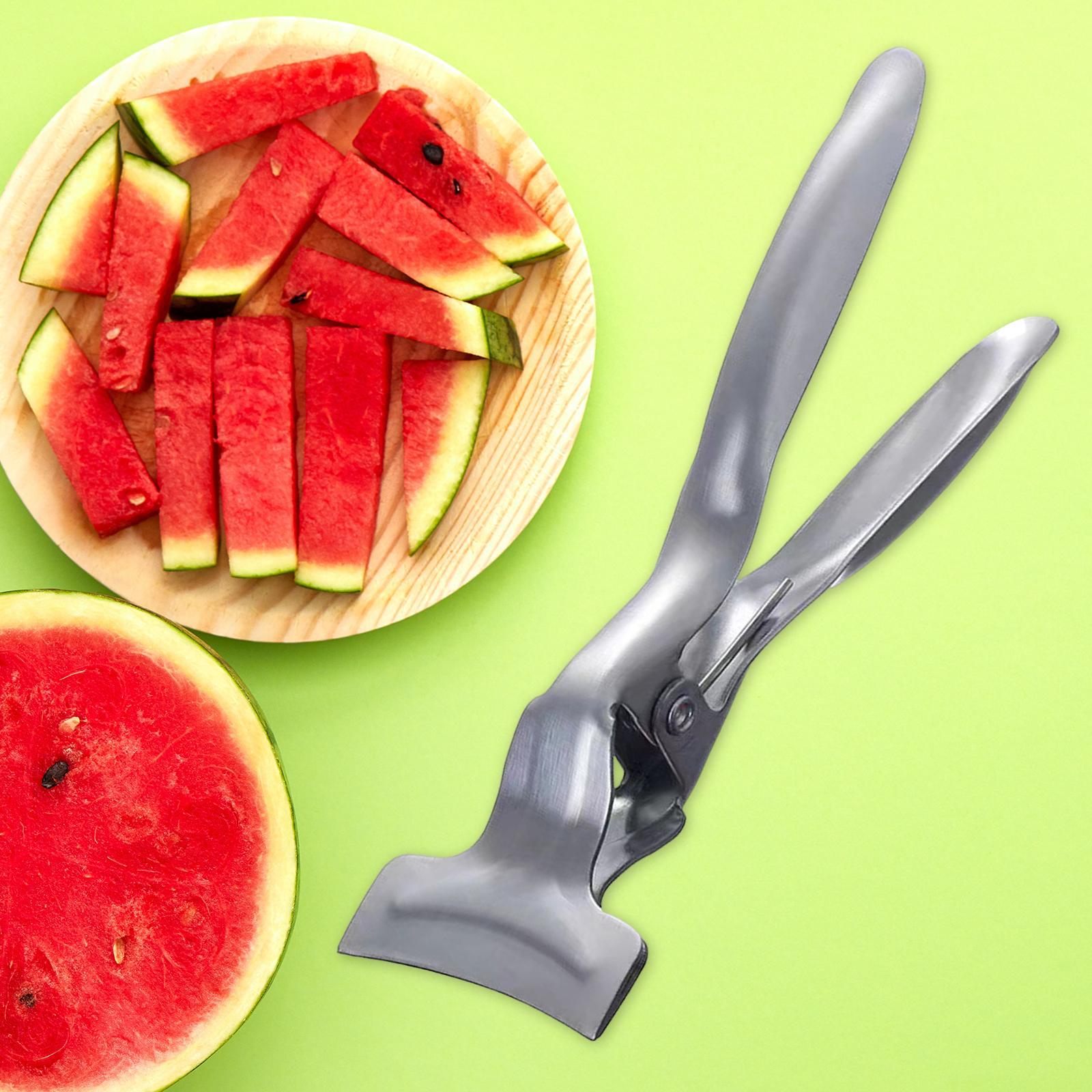 Stainless Steel Watermelon Opener Hygienic Cut in Half Gadgets