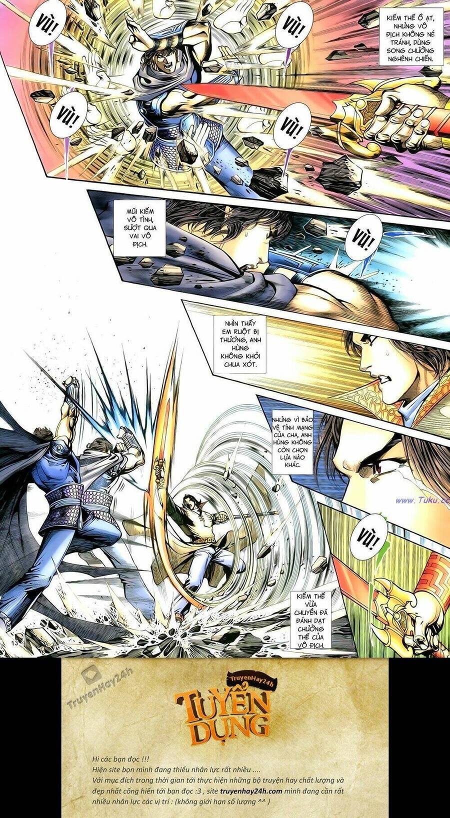 anh hùng vô lệ chapter 77 14