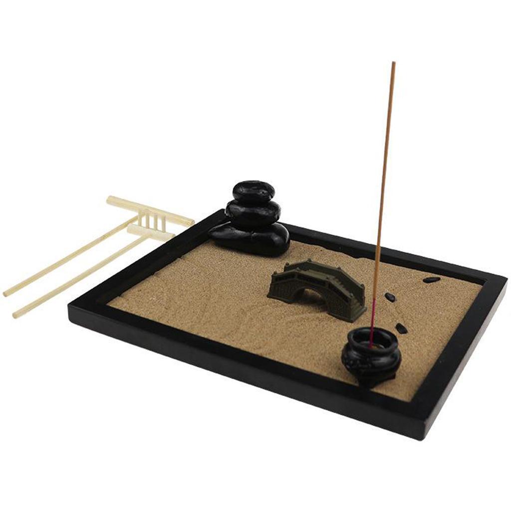Tabletop Meditation Mini  Set with   Desktop  Set