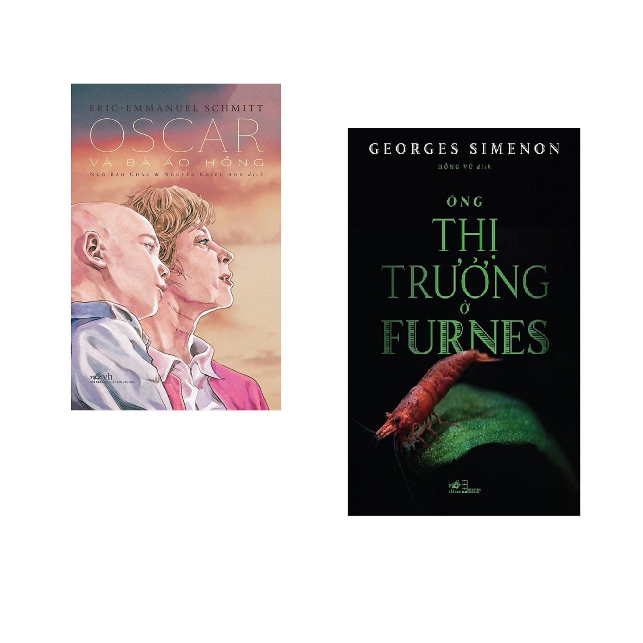 Combo 2 cuốn sách: Ông thị trưởng ở Furnes  + Oscar và bà áo hồng