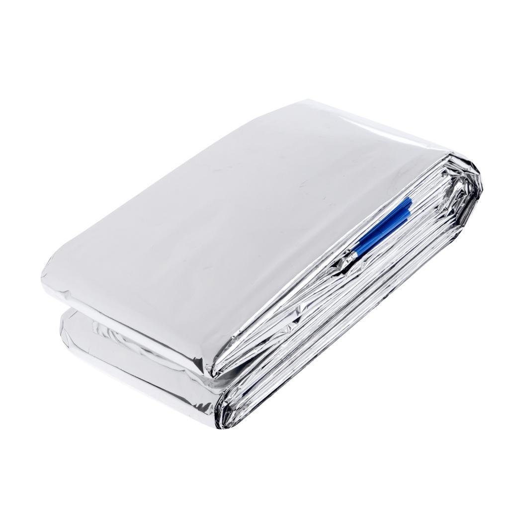 200 x 100cm Lightweight Portable Waterproof Reusable Camping Outdoor Emergency Survival Sleeping Bag Thermal Blanket