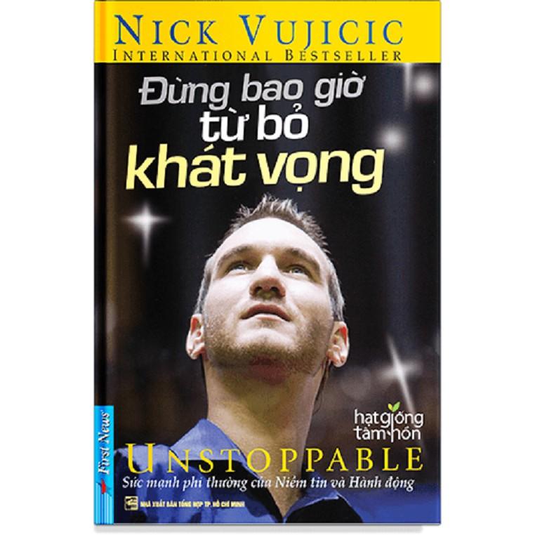 Sách - Combo Đừng bao giờ từ bỏ khát vọng (48630) + Sống cho điều ý nghĩa hơn (49668) - First News