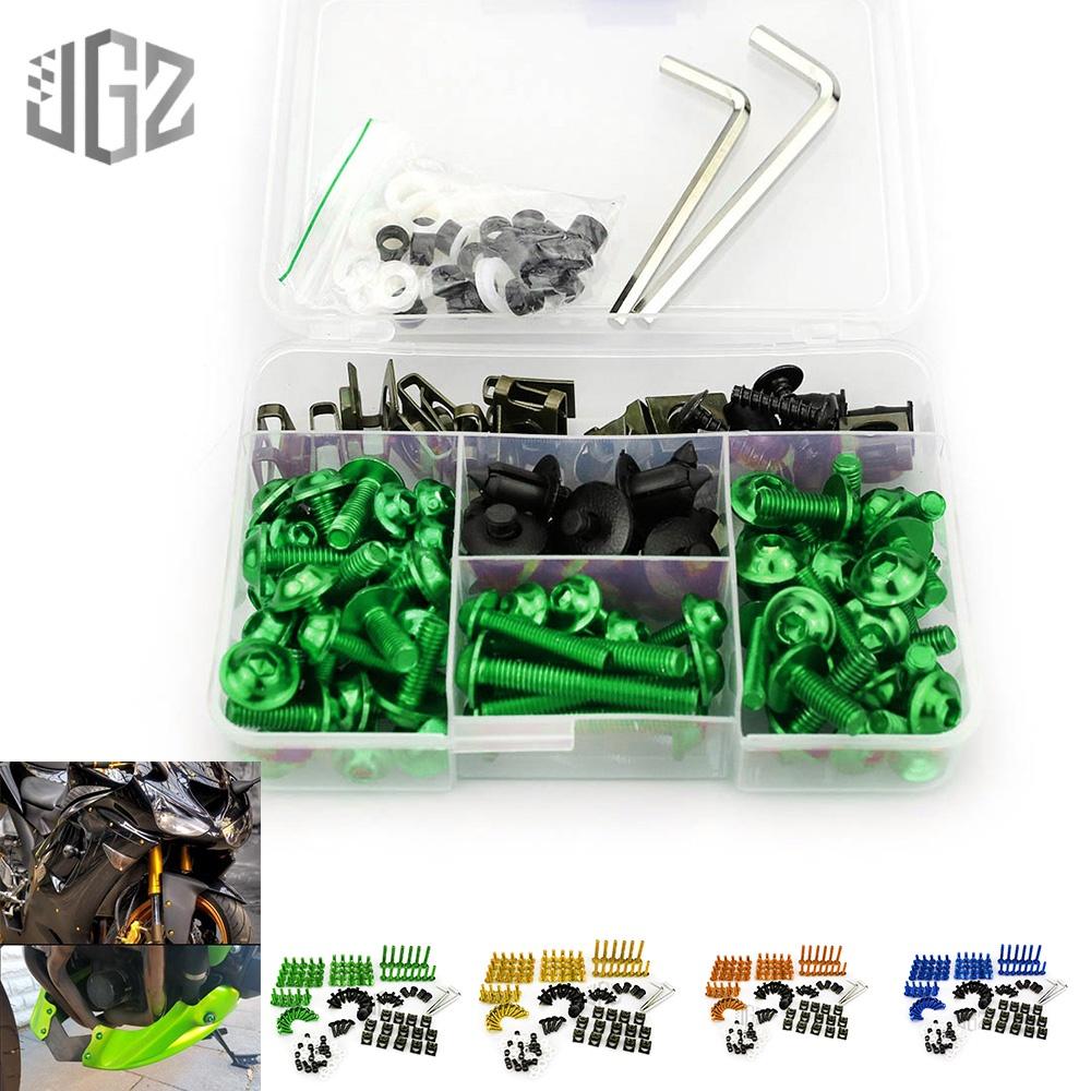 Bộ Bu Lông + Ốc Vít Nhôm Cnc Cho Xe Mô Tô Kawasaki Versys-X 250 / 300 Versys 650 Versys 1000 Z250 Z300 Z650 Z750 Z800 Z900 Z1000