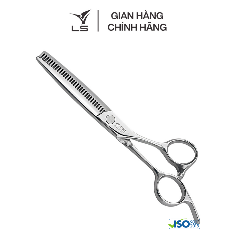 Kéo tỉa tóc LS rơi 20-25% quai offset vênh đỡ ngón cố định JT3132