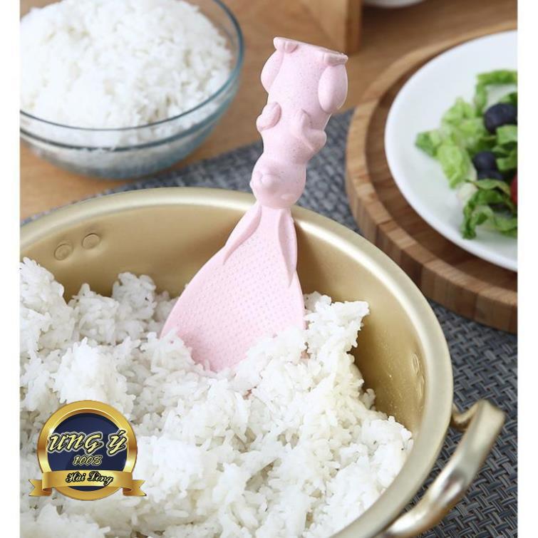 Vá Múc Cơm Lúa Mạch Hình Chú Thỏ