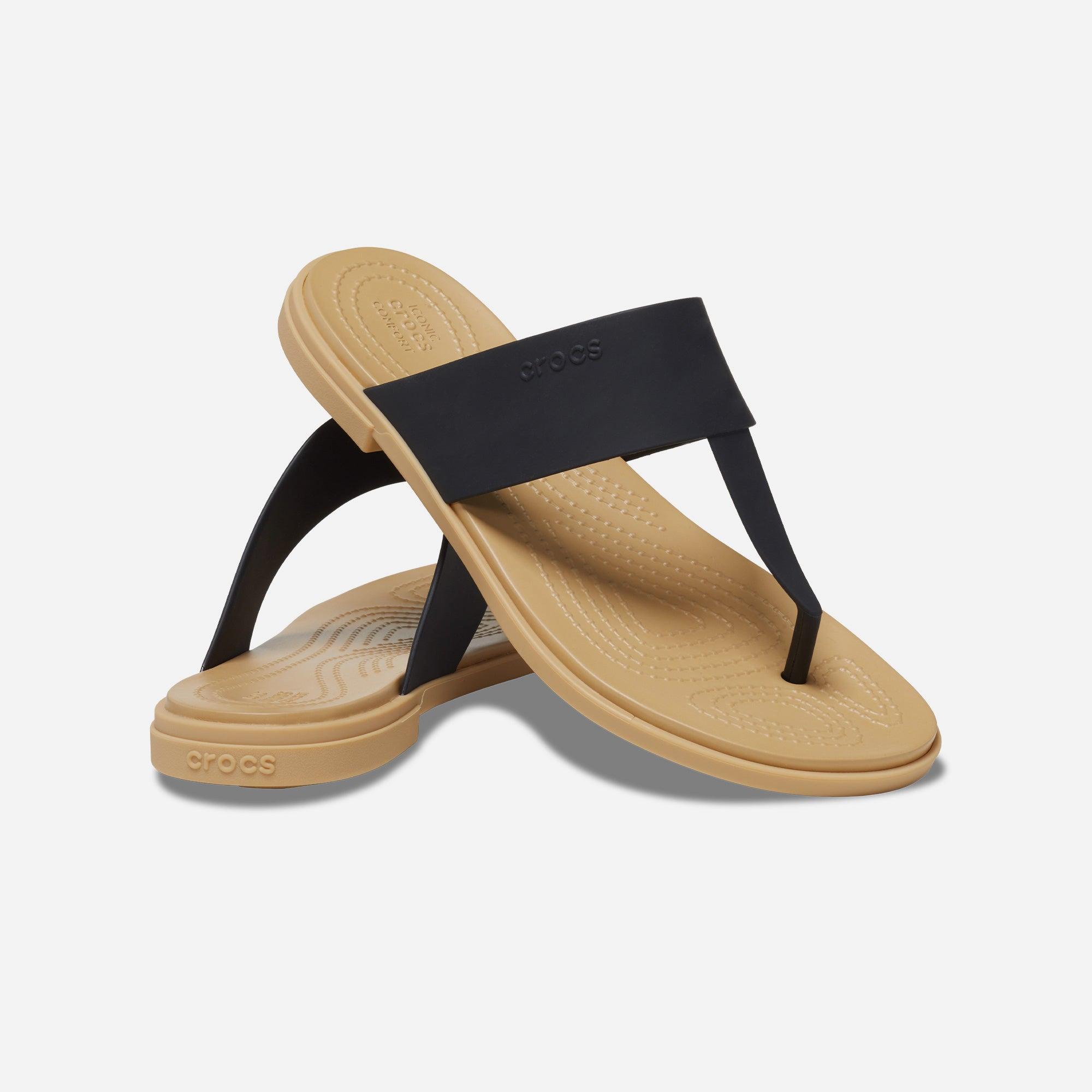 Dép xỏ ngón nữ Crocs Tulum - 206752-00W