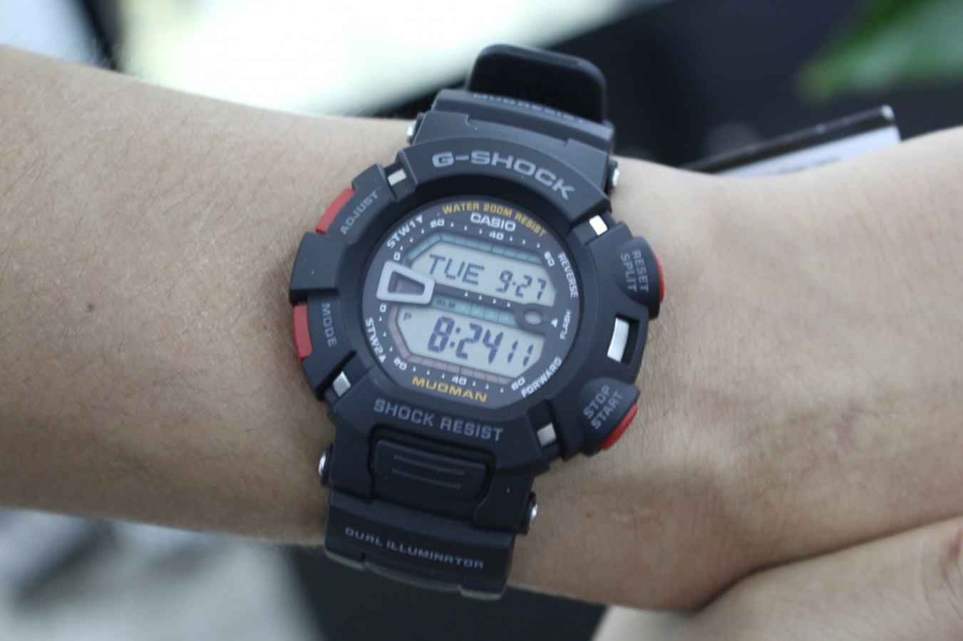 Đồng hồ nam dây nhựa Casio G-SHOCK G-9000-1VDR