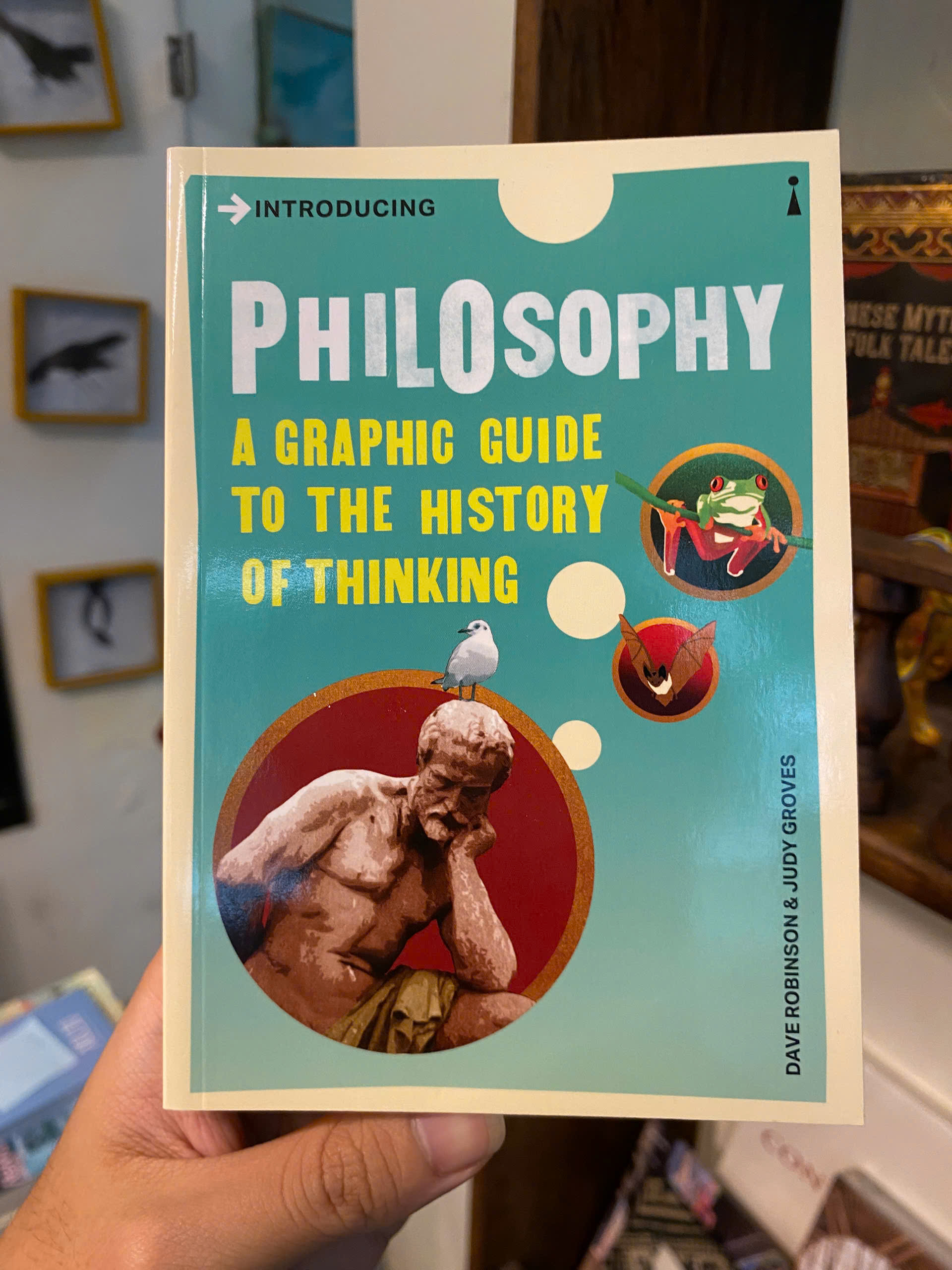 Sách - Introducing Philosophy: A Graphic Guide to the History of Thinking by Dave Robinson