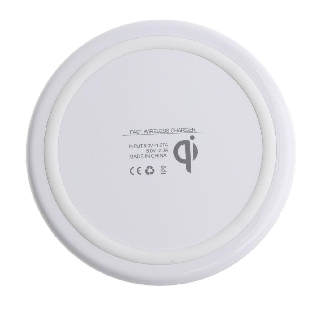 Thin Wireless Charger Charging Pad Fast Charge Base Stand Holder