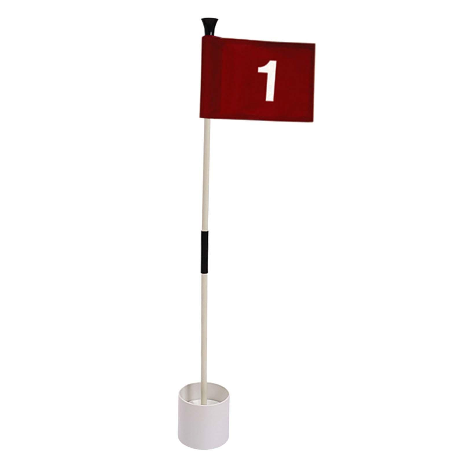Golf Putting Green Flag and Practice Backyard Gifts Home Golf Flags