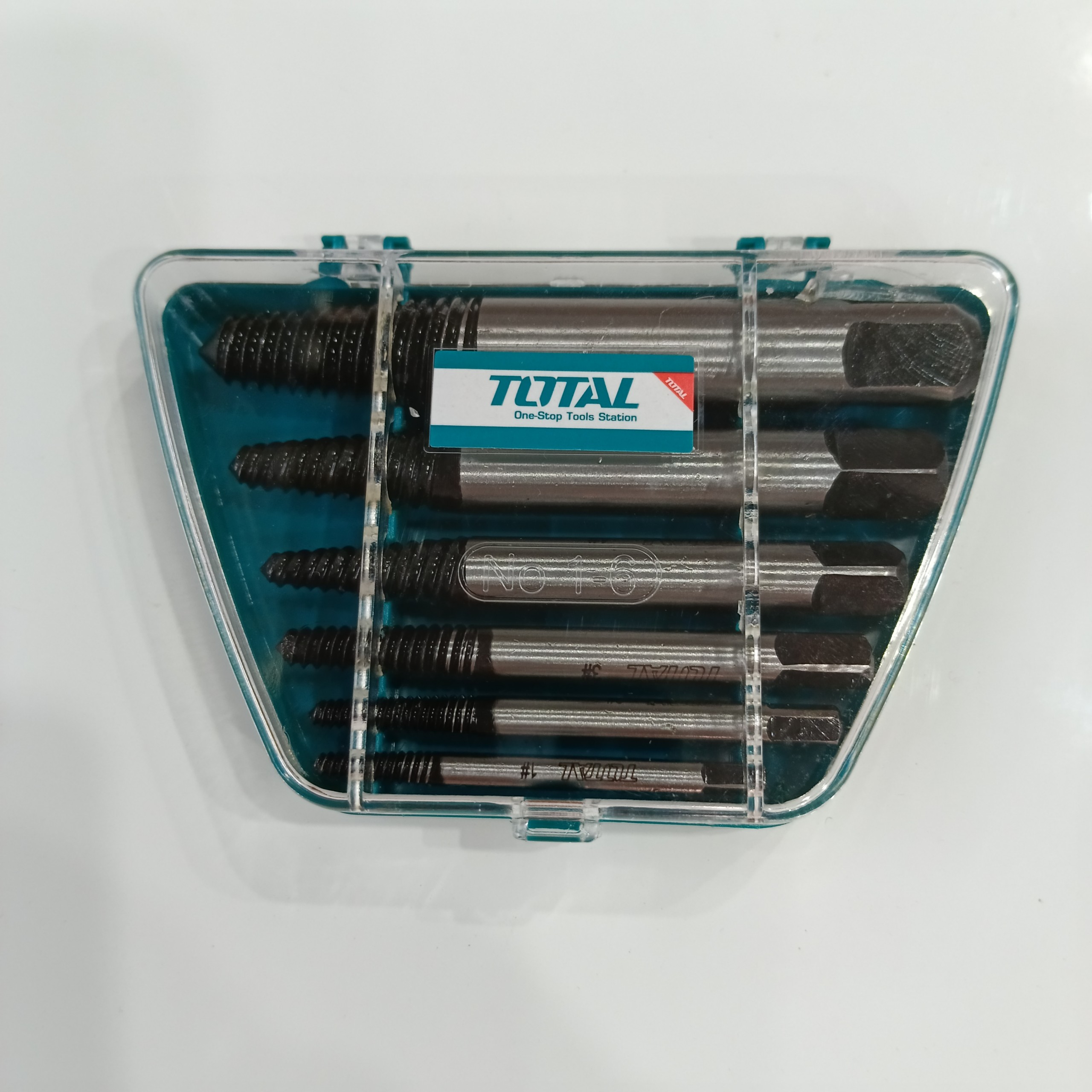 Bộ ven lấy ốc vít gãy 6 chi tiết Total TACSE0061