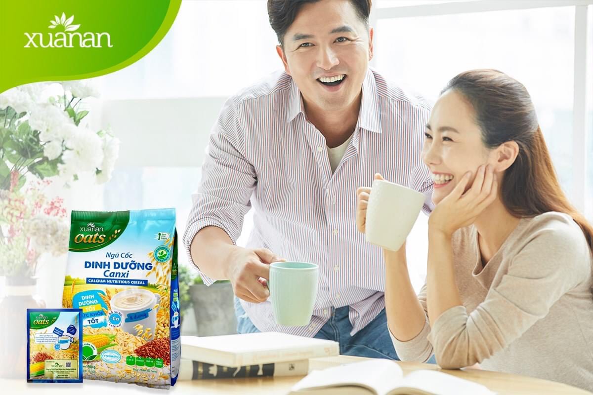 Ngũ Cốc Dinh Dưỡng Canxi Xuân An Túi 400G