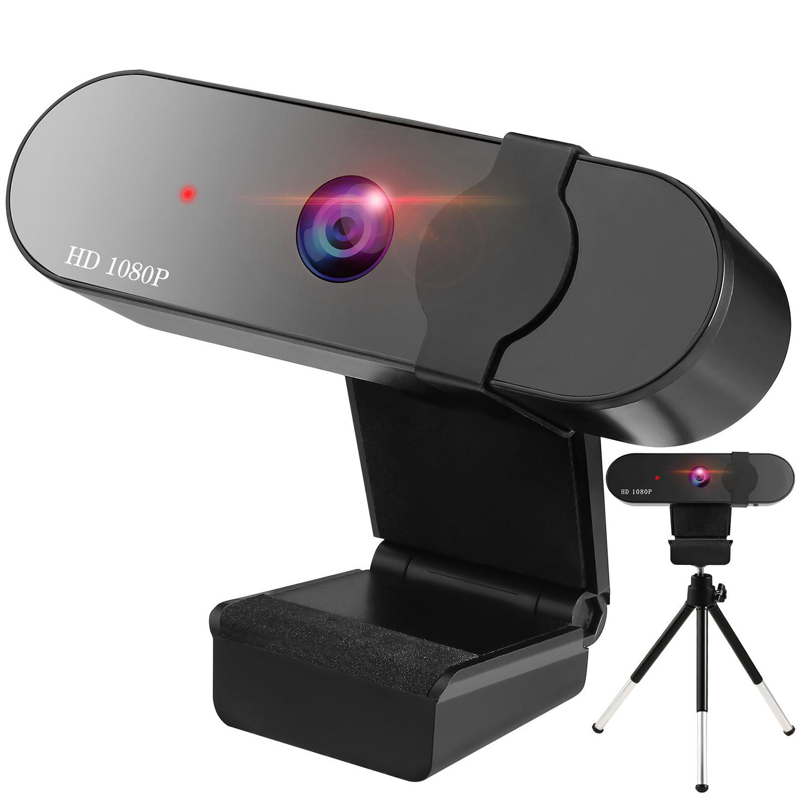 Web Camera with Microphone USB 2.0 120-degree Wide Angle for PC Video Calling Recording Live Streaming Conferencing