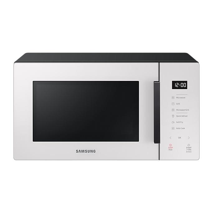 Lò vi sóng tráng men Samsung BESPOKE Dòng nướng 23L (MG23T5018CE/SV) - Hàng chính hãng