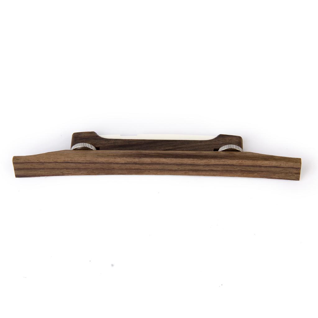 Rosewood Bridge with Bone Saddle for Archtop Jazz Guitar