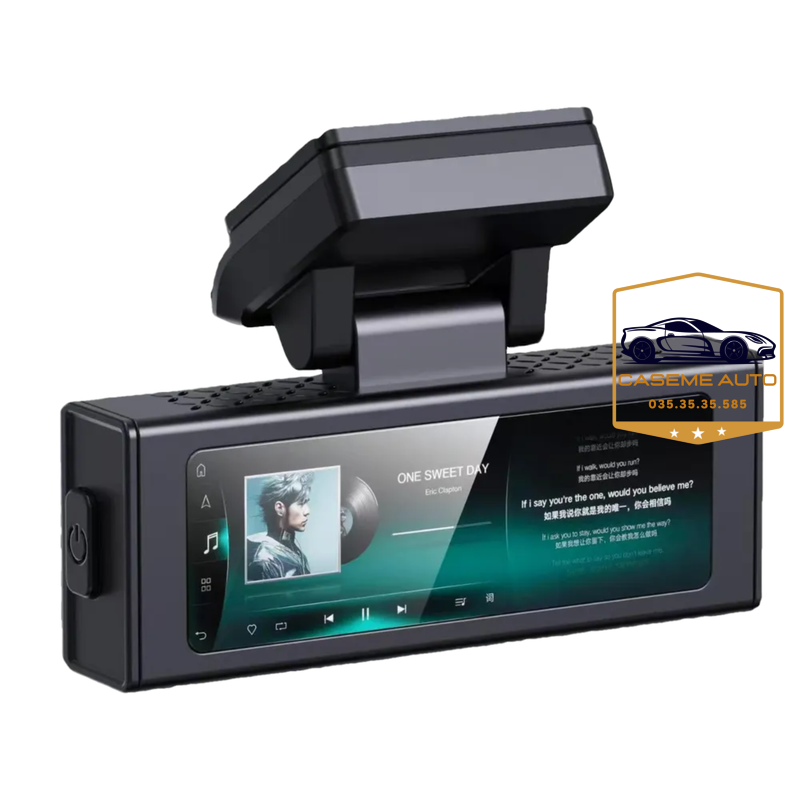 Camera Hành Trình Ô Tô Wi WU Dash Cam WiFi GPS ADAS Wi-DC201 Camera Trước Sau 4K Giám Sát Đỗ Xe 24/7 - Hàng Chính Hãng