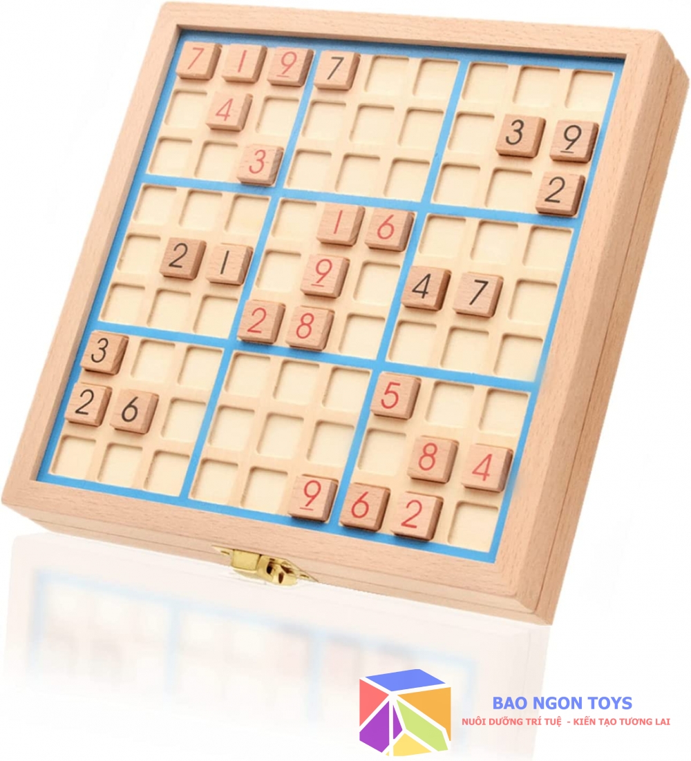 ĐỒ CHƠI BOARD GAME CỜ SUDOKU, TRÒ CHƠI TRÍ TUỆ THÔNG MINH CHO BÉ, PHÁT TRIỂN TRÍ TUỆ, TƯ DUY LOGIC DG192