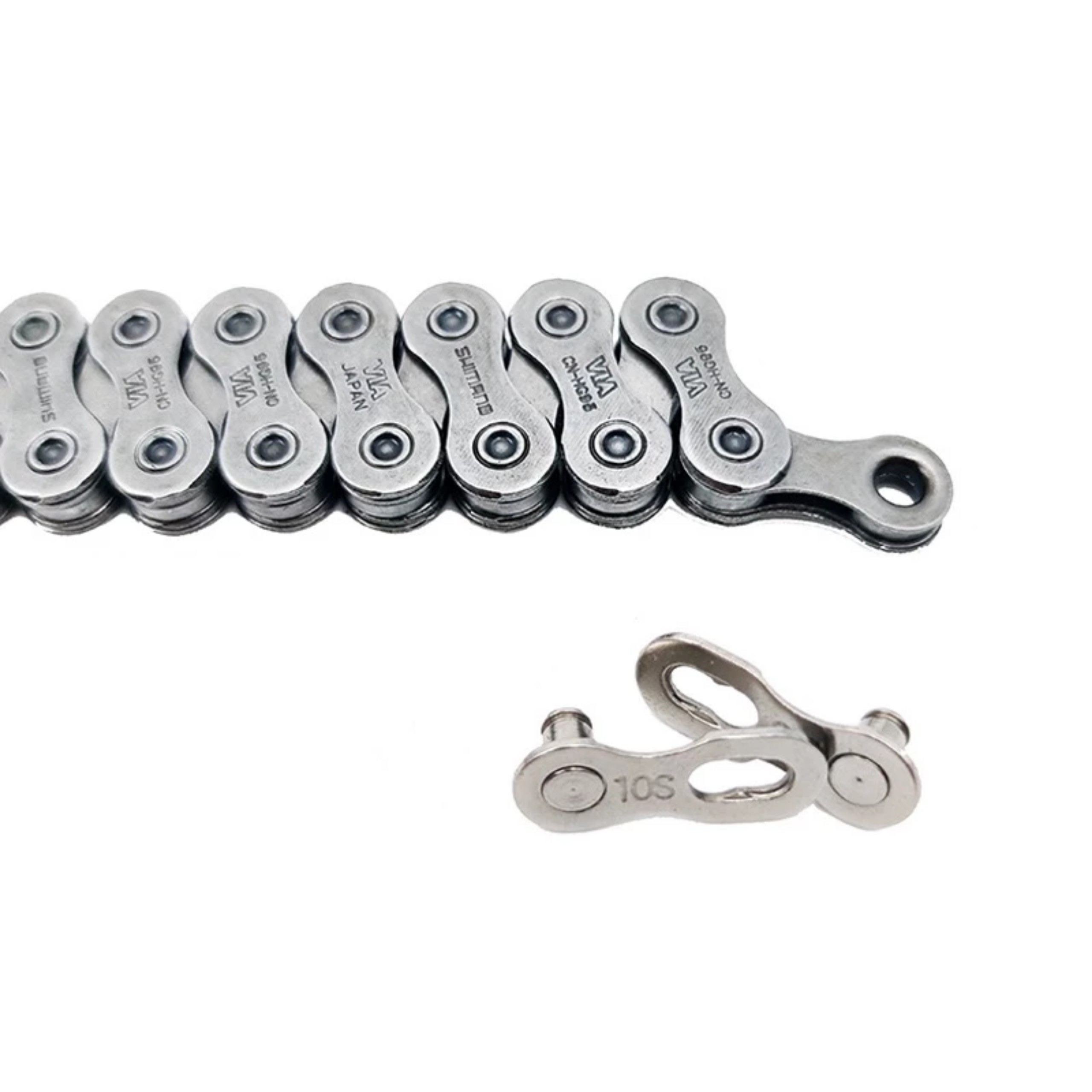 Xích sên xe đạp CN-HG73 9 Speed, hàng nhập khẩu chính hãng, chuyên dùng cho xe thể thao líp 9 tầng gắn xe đạp Sport Carbon, hàng nhập khẩu