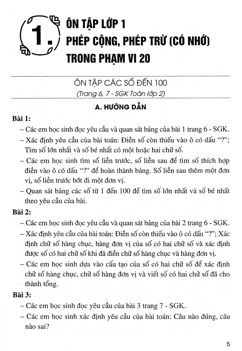 Hướng Dẫn Học Tốt Toán Lớp 2 - Tập 1 - HA