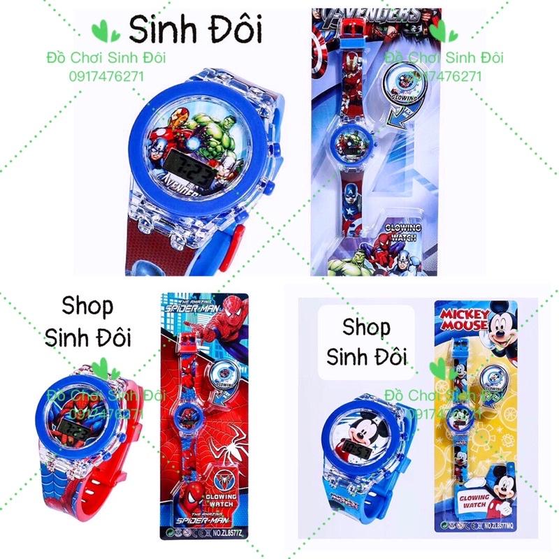 Đồng hồ bé trai có đèn