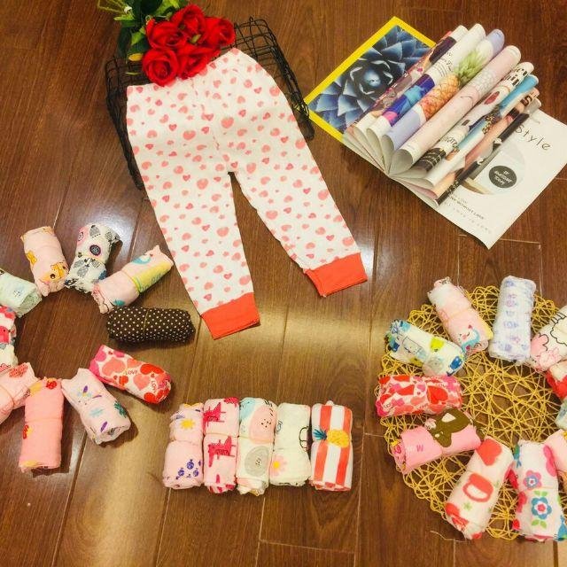 Quần chục dài bé trai bé gái vải thông hơi xuất dư mát mềm đẹp