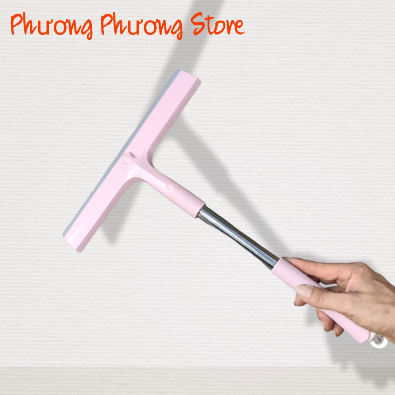 Cây gạt nước có tay cầm silicon làm sạch đa năng không trơn trượt để lau cửa sổ / gương / kính