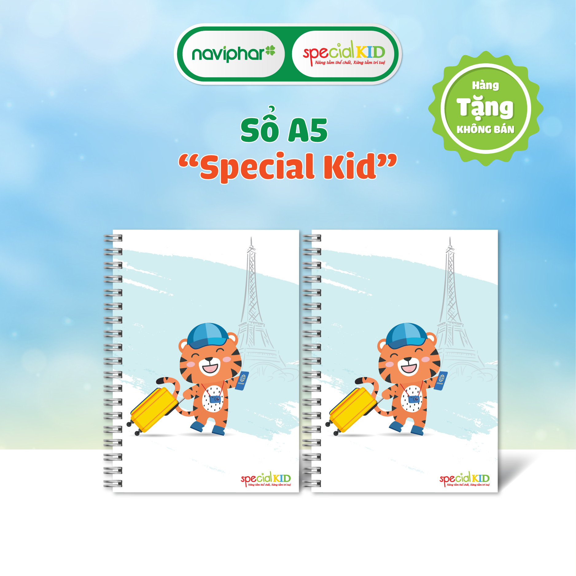 [GIFT] Sổ lò xo Special Kid [Special Mum - Special Kid]