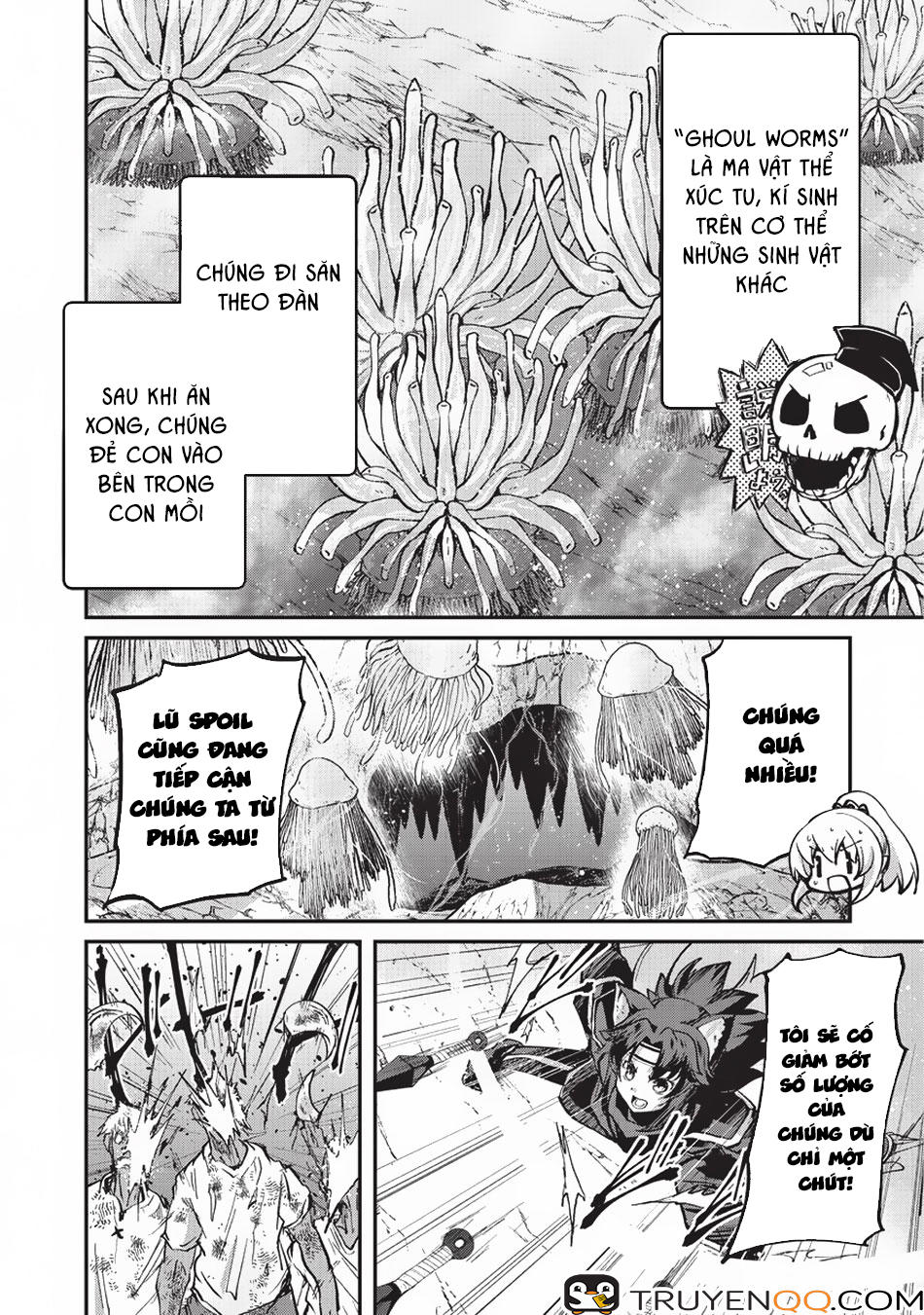 gaikotsu kishi-sama, tadaima isekai e o dekake-chū chapter 22 4