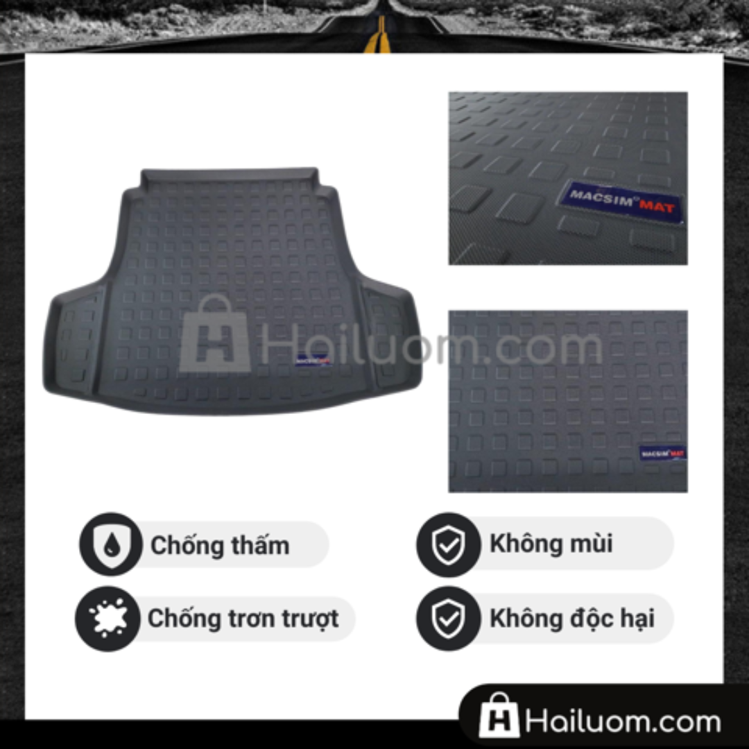 Thảm lót cốp ô tô KIA K5 - Thảm lót cốp ô tô Nhựa TPV Cao Cấp