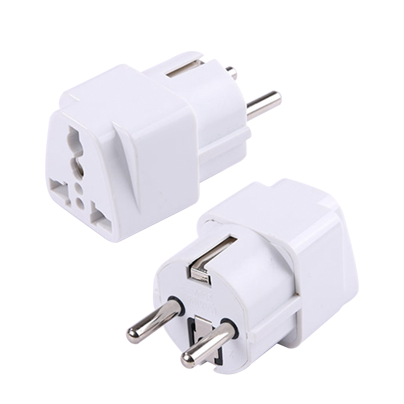 Phích cắm chuyển đổi 3 chân thành 2 chấu, ổ cắm chuyển đổi 3 chấu thành 2 chân tròn