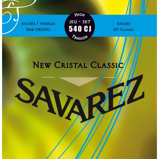 Bộ dây đàn Classical Guitar SAVAREZ NEW CRISTAL HT CLASSIC 540CJ