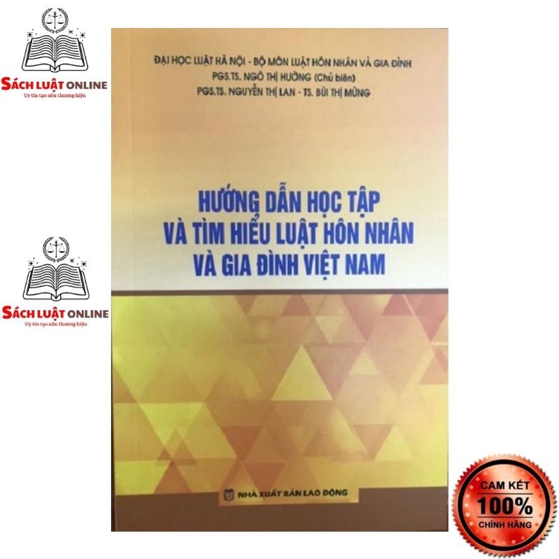 Sách - Hướng dẫn học tập - tìm hiểu Luật hôn nhân và gia đình Việt Nam ( Tái bản lần thứ nhất, có chỉnh sửa, bổ sung)